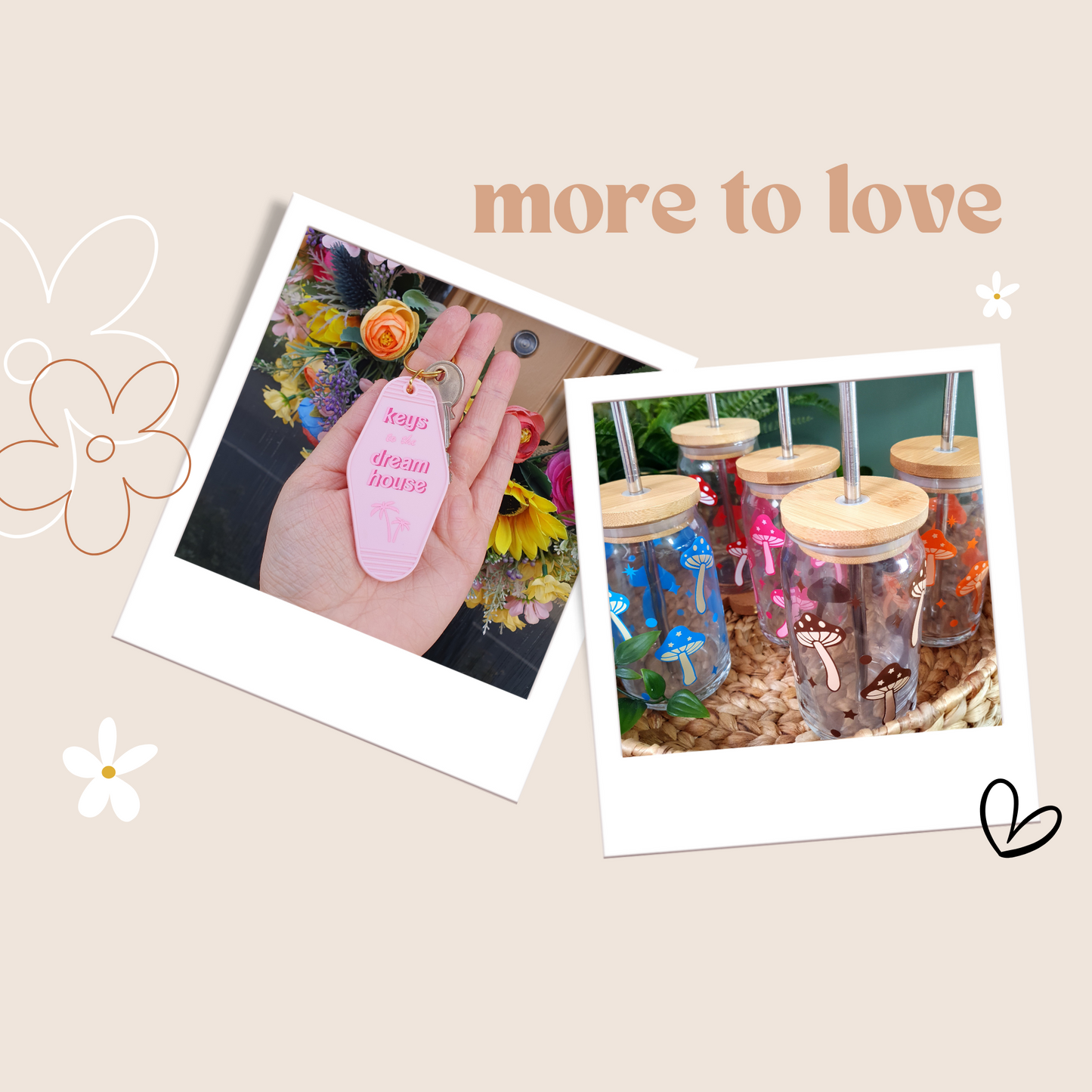 ๐ก๐ "Home Sweet Home" Motel Keychain