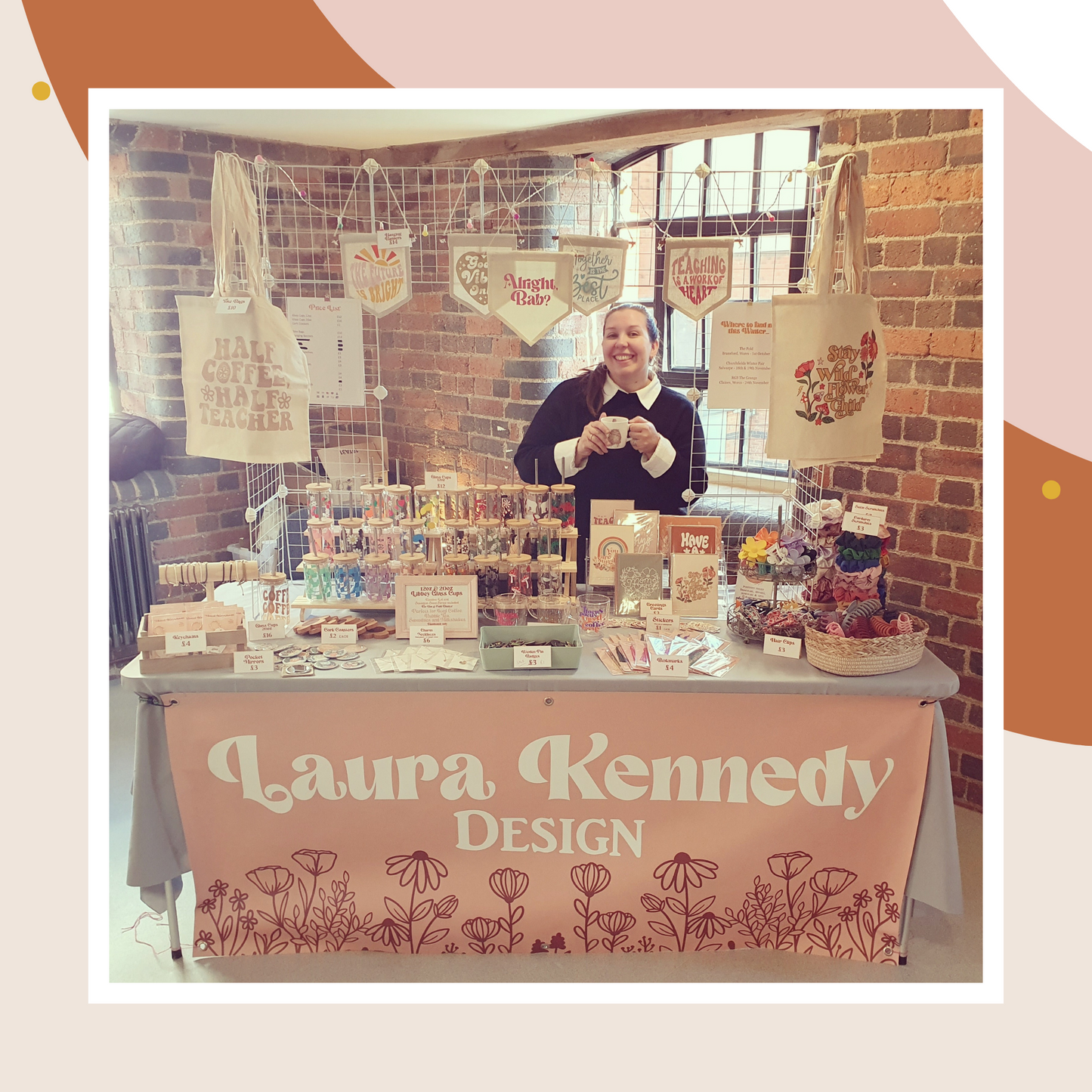 🌵🌿 Succulent: 16oz Glass Cup