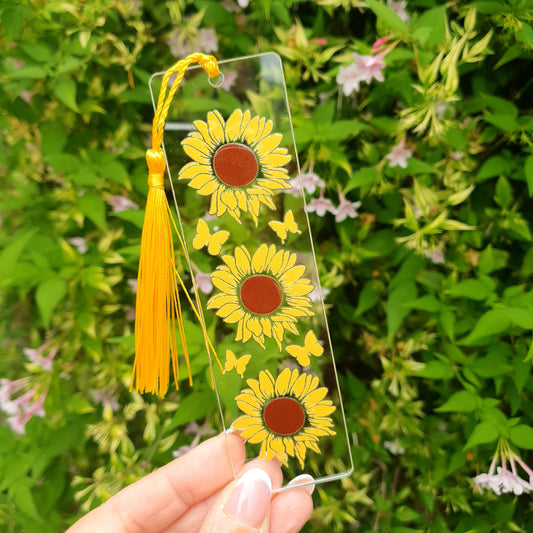 🌻📚 "Sunflowers" Bookmark